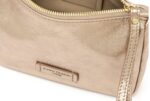 Pochette con Tracolla Piccola Gianni Chiarini In Pelle Platino art. Nora Pouch Mirage - immagine 4