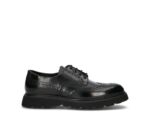Derby Uomo Doucal's In Pelle Nera con Coda di Rondine Fonda Gomma Ultralight Art. DU3225GOTNPF733NN00