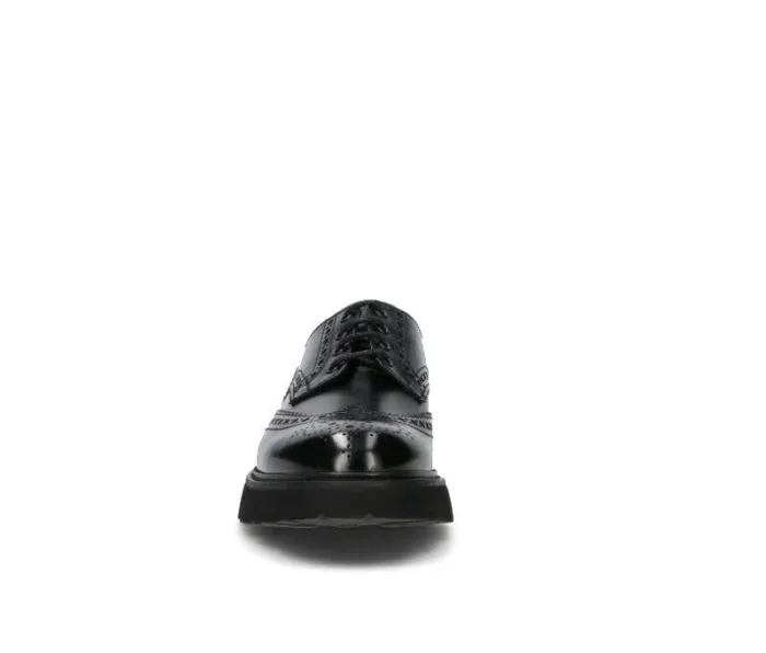 Derby Uomo Doucal's In Pelle Nera con Coda di Rondine Fonda Gomma Ultralight Art. DU3225GOTNPF733NN00, foto 3 di 5