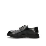 Derby Uomo Doucal's In Pelle Nera con Coda di Rondine Fonda Gomma Ultralight Art. DU3225GOTNPF733NN00 - immagine 4