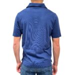 Polo Skipper Senza Bottoni Filippo De Laurentiis in Crepe Cotton color Blu Cobalto art. PL0MCSK CR14R 851 - immagine 3