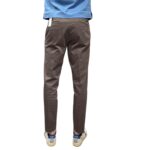 Pantaloni In Cotone con Elastico in vita e Tasca a Filo Michael Coal Testa Di Moro art. Brad One More Size 2563 Capri - immagine 3