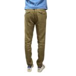 Pantaloni In Puro Lino con Elastico in vita e Coulisse Michael Coal Verde art. Denny 3259 - immagine 3