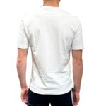 T-Shirt Ferrante in Cotone Piqué Bianca art 55U31191 Col 001 - immagine 2