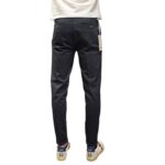 Pantaloni Re-Hash tessuto cotone misto lino, tasche a filo, Color Blu cod. P247 2277 Mucha Chinos 4057 - immagine 3