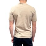 T-Shirt Ferrante in Cotone Piqué Beige art 55U31191 Col 038 - immagine 3