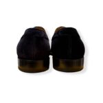 Mocassino con Nappine Uomo Doucal's In Camoscio Blu Con Fondo Cuoio Antiscivolo Art. DU3339ORVNUF009NB00 - immagine 5