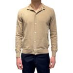 Cardigan 100% Cotone Ammond Studio Beige art. 1461555 col. 120