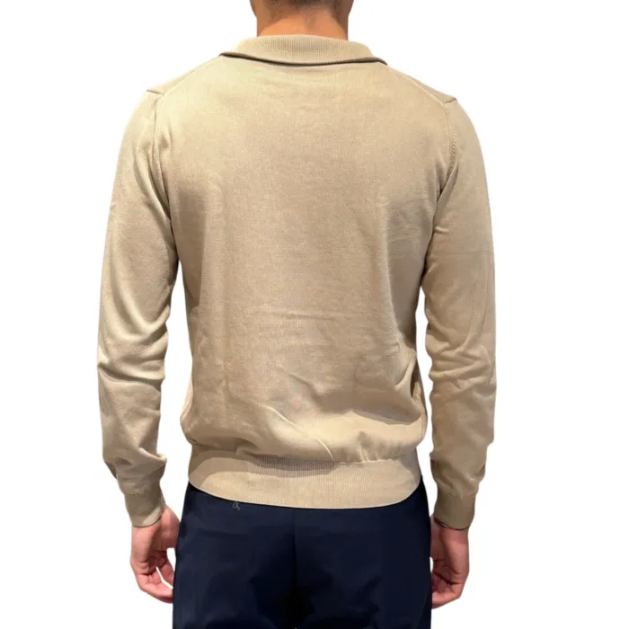 Cardigan 100% Cotone Ammond Studio Beige art. 1461555 col. 120, foto 3 di 3