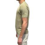 T-Shirt  Filippo De Laurentiis in Lino color Verde Pistacchio art. GC1MC LS16R 620 - immagine 2