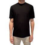 T-shirt in Crepe Cotton Filippo De Laurentiis Nera art TSMC JCREPE U990