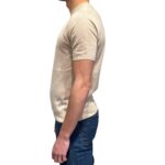 Maglia A Maniche Corte Girocollo in Seta e Cotone Ammond Studio Beige art. 1461590 col 021 - immagine 2