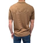 T-shirt in Crepe Cotton Filippo De Laurentiis Marrone Coloniale art TS0MC CR14R 070 - immagine 3
