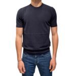 T-shirt 100% Cotone Ammond Studio Blu Notte art. 1461560 col. 442