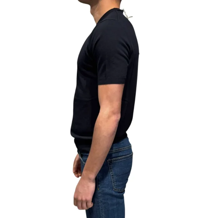 T-shirt 100% Cotone Ammond Studio Blu Notte art. 1461560 col. 442, foto 2 di 3