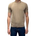 T-shirt 100% Cotone Ammond Studio Beige art. 1461560 col. 120