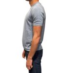 T-shirt 100% Cotone Ammond Studio Celeste Carta Da Zucchero art. 1461560 col. 401 - immagine 2