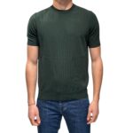 T-shirt 100% Cotone Ammond Studio Verde Bottiglia art. 1461560 col. 532