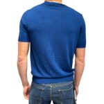 T-shirt 100% Cotone Ammond Studio Blu Royal art. 1461560 col. 416 - immagine 3