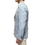 Giacca Lardini in Misto Lino Loro Piana Summertime Celeste Art. CN6202E CN64522 800 - immagine 2