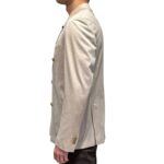 Giacca Doppiopetto Lardini in Jersey Beige Loro Piana Art. PA691E93 PAJ66051 200 - immagine 2