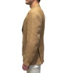 Giacca Lardini in Puro Lino Beige Art. CN6202E CN64404 350A - immagine 2