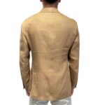 Giacca Lardini in Puro Lino Beige Art. CN6202E CN64404 350A - immagine 3