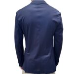 Giacca Lardini in Jersey Blu Loro Piana Art. PA690E93 PAJ66051 850 - immagine 3
