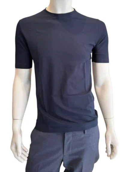 T-Shirt Ferrante in Cotone Piqué Blu art 55U31191 Col 008