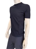 T-Shirt Ferrante in Cotone Piqué Blu art 55U31191 Col 008 - immagine 2