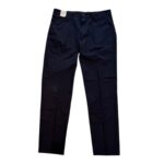 Pantaloni Re-Hash in Cotone, Tasche a Filo, Colore Blu cod. P247 LN 2U001 Blu Mucha Chinos con Risvolto