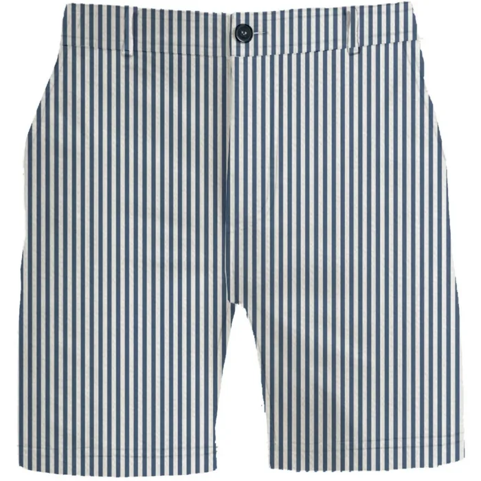 Bermuda Mc2 Saint Barth Righe Bianche e Blu art. Ischia Seersucker Stripes 61, foto 1 di 1
