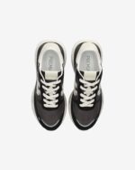 Sneakers Premiata Donna in Camoscio e Nylon Nero art. Lauryn 7479 - immagine 4