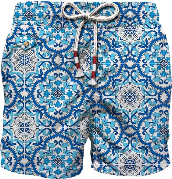 Costume Mc2 Saint Barth Bianco con Maioliche art. Lighting 70 Sicily Tile 01, foto 1 di 1