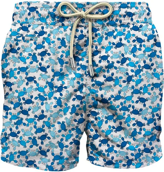 Costume Mc2 Saint Barth Bianco con Fantasia Granchi art. Lighting Micro Fantasy Granky 0132, foto 1 di 1
