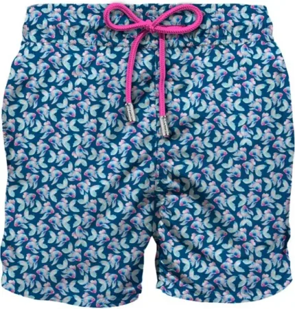 Costume Mc2 Saint Barth Blu a Fantasia art. Lighting Micro Stretch Silk Fish 61