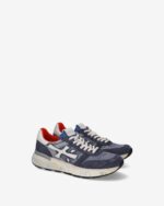 Sneakers Premiata Uomo in Camoscio Blu Denim art. Mick 8006 - immagine 4