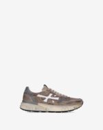 Sneakers Premiata Uomo in Camoscio e Nylon Tortora art. Mick 0.1 8118