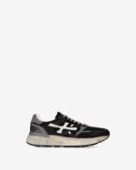 Sneakers Premiata Uomo in Camoscio e Nylon Nero art. Mick 0.1 8119