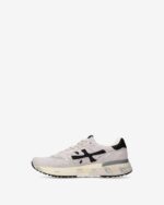 Sneakers Premiata Uomo in Camoscio e Nylon Grigio art. Mick 0.1 8236 - immagine 3