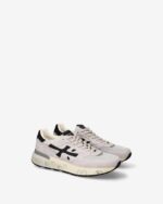 Sneakers Premiata Uomo in Camoscio e Nylon Grigio art. Mick 0.1 8236 - immagine 4