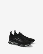Sneakers Premiata Donna in Tessuto Tecnico Traforato Nero art. Moerun 0.1 8261 - immagine 4