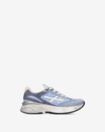 Sneakers Premiata Donna in Camoscio e Nylon Celeste art. Moerund 8082