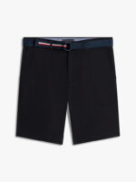 Shorts Bermuda Denton Tommy Hilfiger slim Fit in Twill Nero art. MW0MW42349 BDS