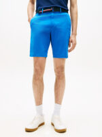 Shorts Bermuda Denton Tommy Hilfiger slim Fit in Twill Blu Elettrico art. MW0MW42349 C4U - immagine 2