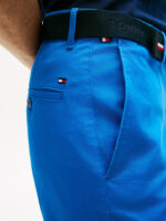 Shorts Bermuda Denton Tommy Hilfiger slim Fit in Twill Blu Elettrico art. MW0MW42349 C4U - immagine 4