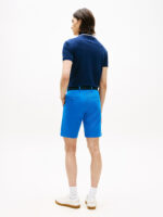 Shorts Bermuda Denton Tommy Hilfiger slim Fit in Twill Blu Elettrico art. MW0MW42349 C4U - immagine 3