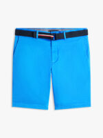 Shorts Bermuda Denton Tommy Hilfiger slim Fit in Twill Blu Elettrico art. MW0MW42349 C4U