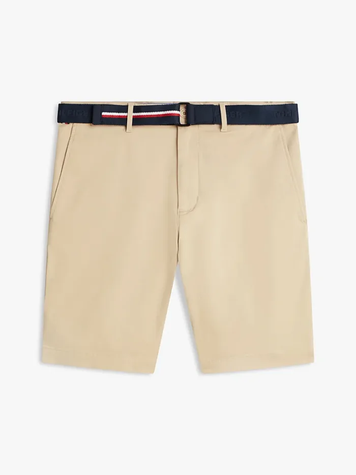 Shorts Bermuda Denton slim Fit in Twill Beige art. MW0MW42349 RBT, foto 3 di 3