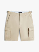 Shorts Bermuda Cargo Tommy Hilfiger in Twill di Cotone Beige art. MW0MW42350 RBT
